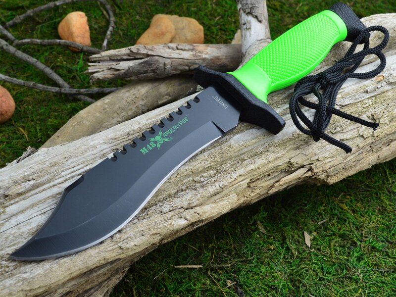 Green-handled Knife