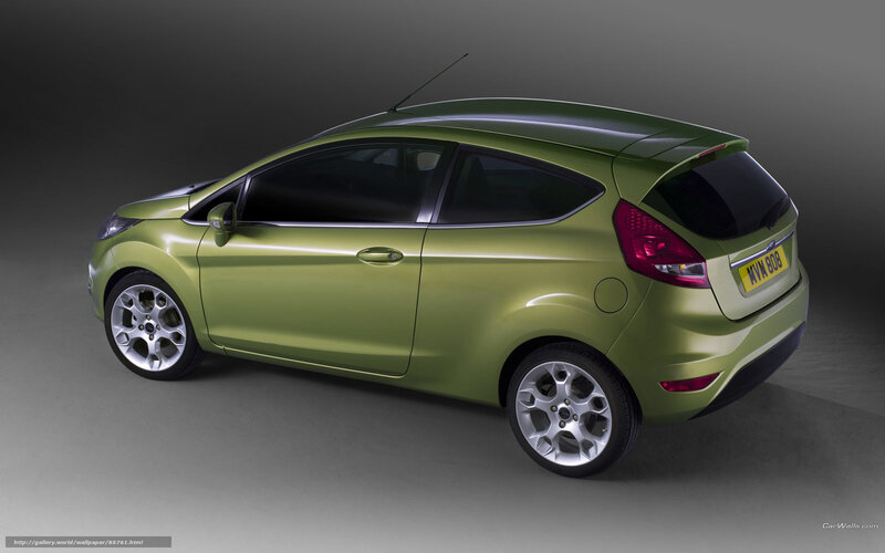 Green Hatchback Car — Neutral