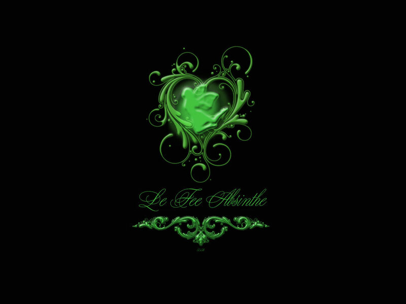 green heart logo design