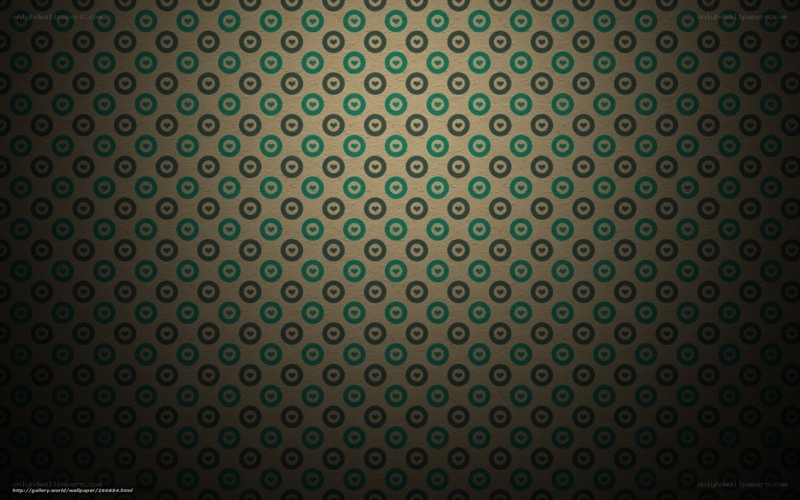 green heart pattern background