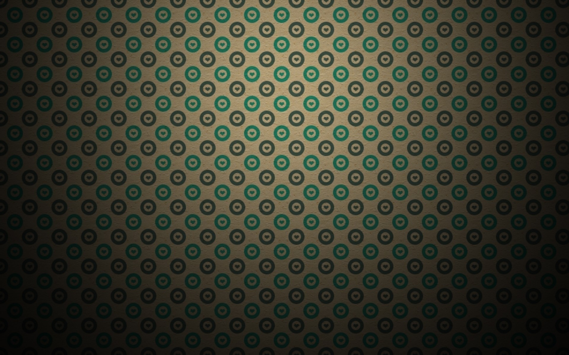 green heart pattern background