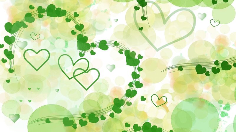 Green Heart Pattern
