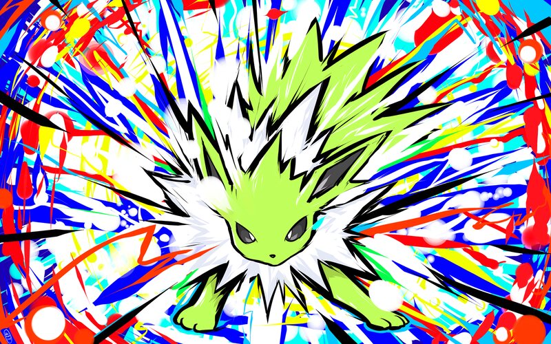 Green Hedgehog Creature