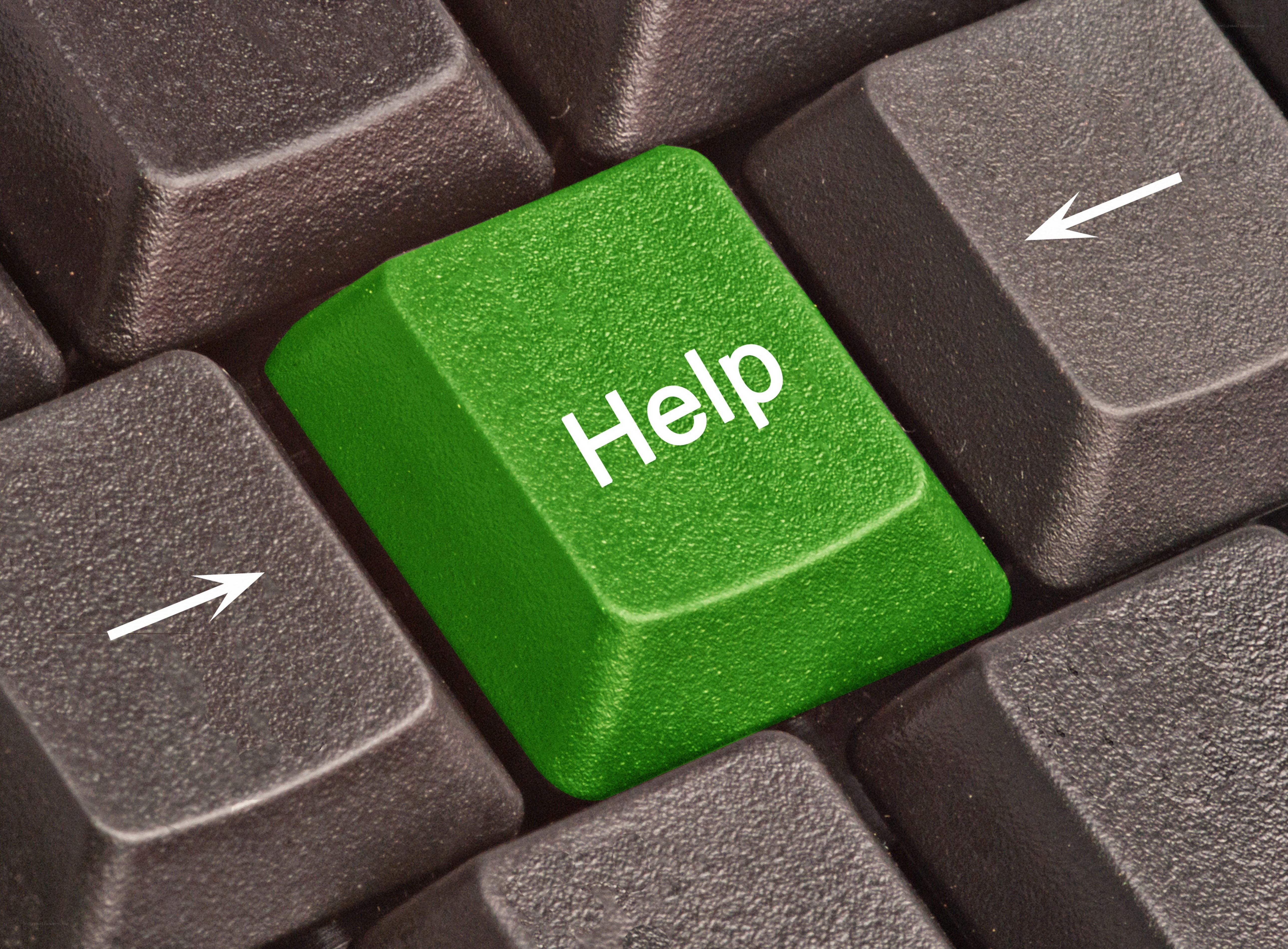 green help key on keyboard