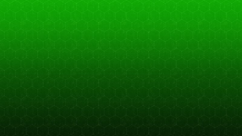 Green Hexagonal Pattern — Calm, Abstract