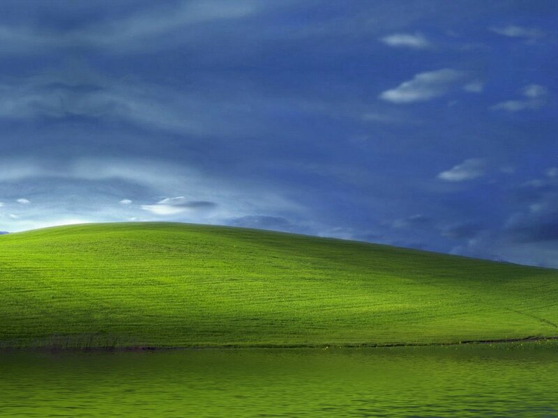 Green Hill and Lake