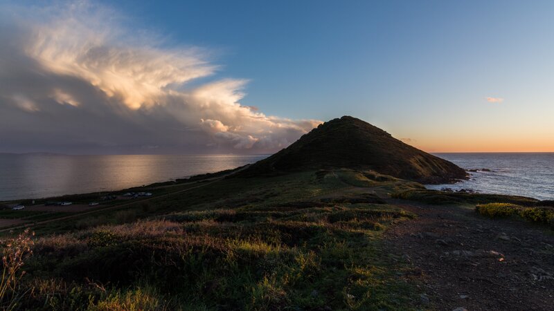 Green Hill by the Sea