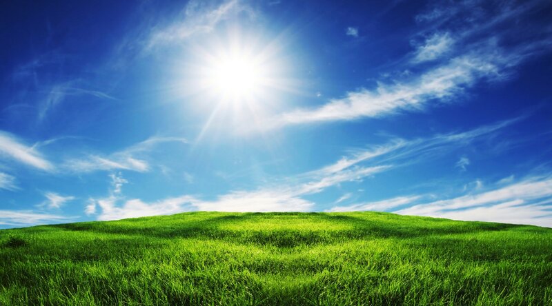 Green Hill under Sun — Serene