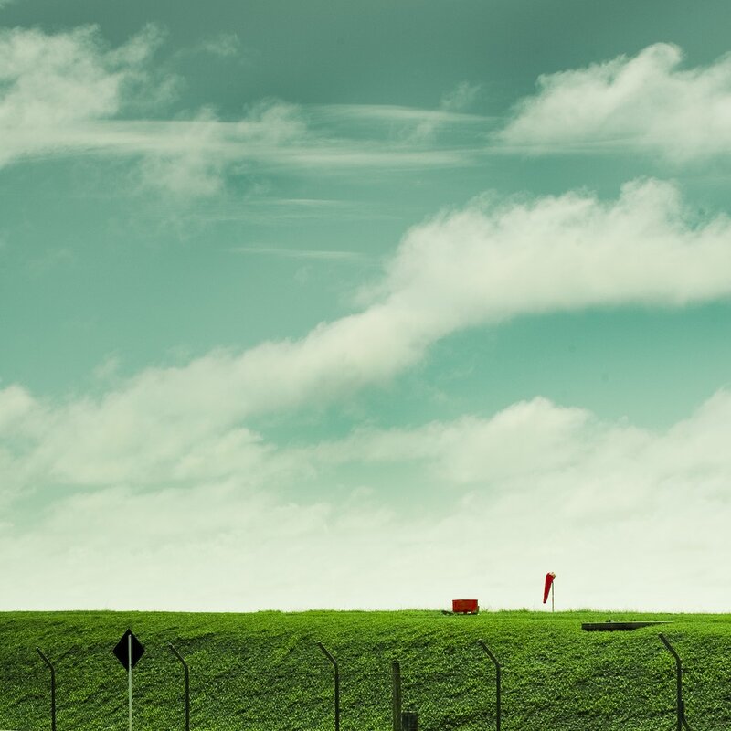 Green Hill with Windsock