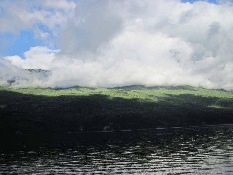 Green Hills Above Lake