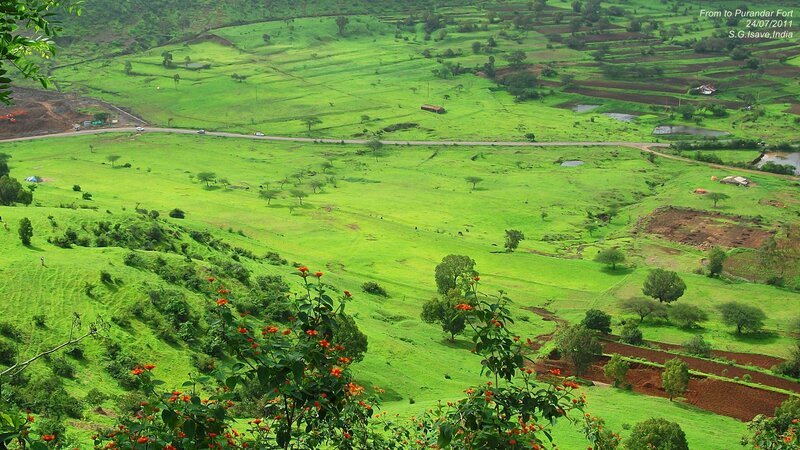 Green Hills and Fields — Serene