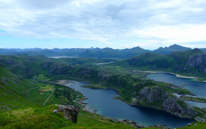 Green Hills and Fjords
