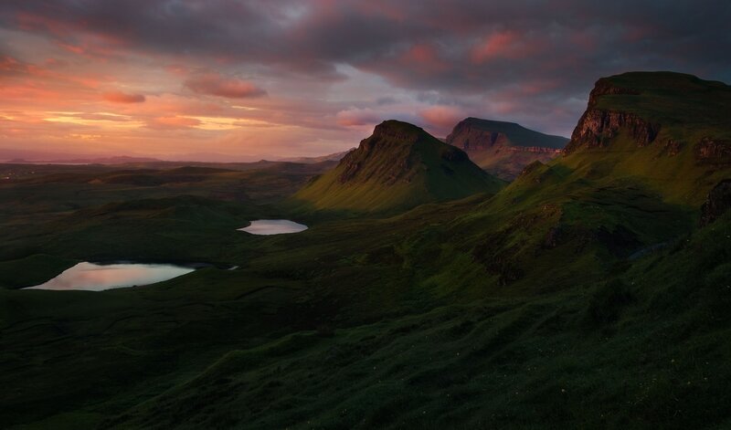 Green Hills and Lakes