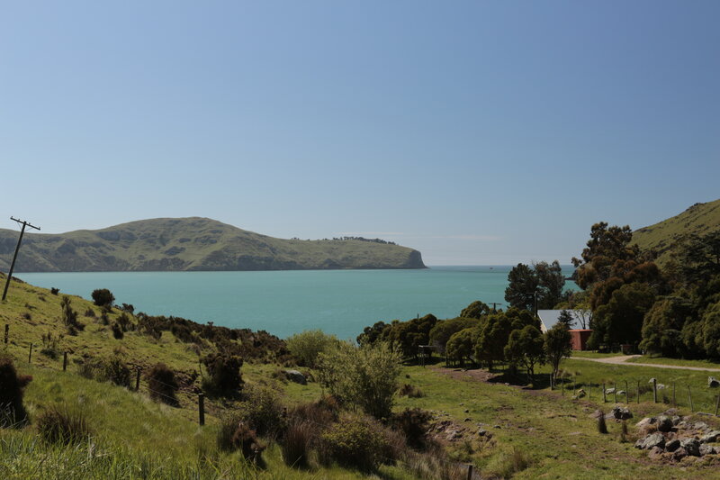 Green Hills and Turquoise Water