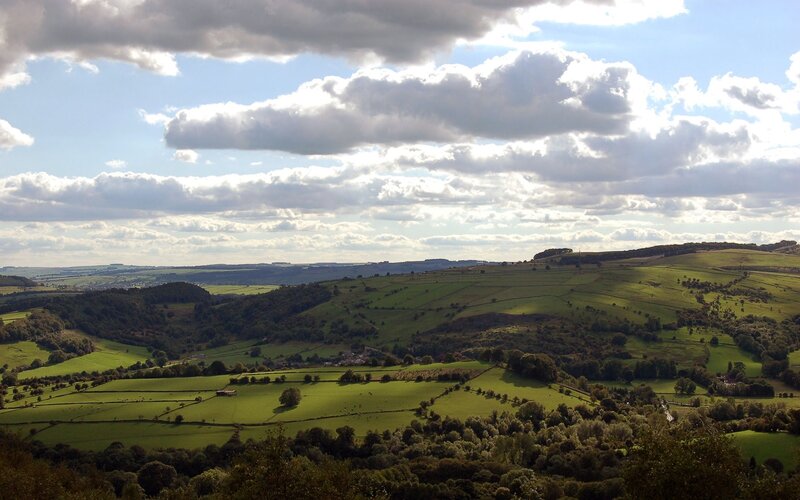 Green Hills and Valleys — Serene, Afternoon