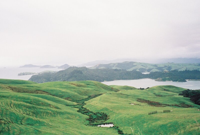 Green Hills and Water — Serene