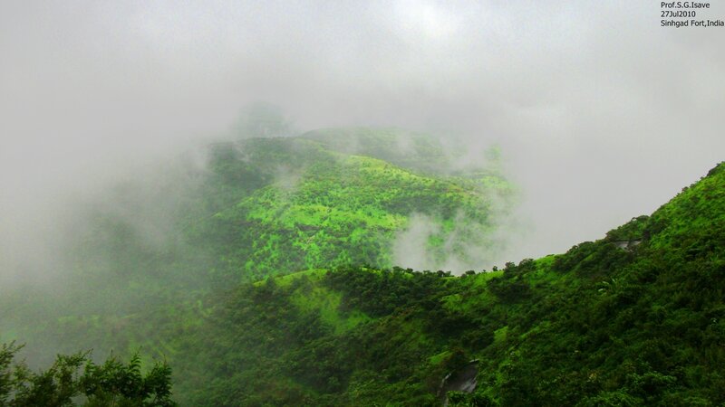 Green Hills in Fog