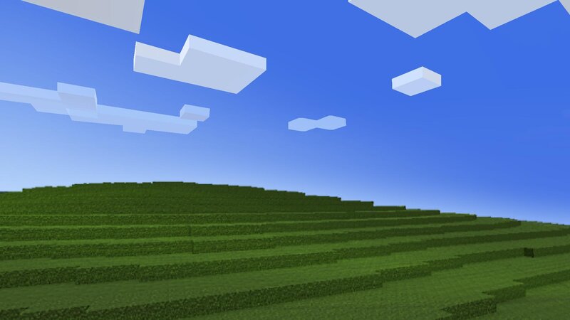 Green Hills in Minecraft
