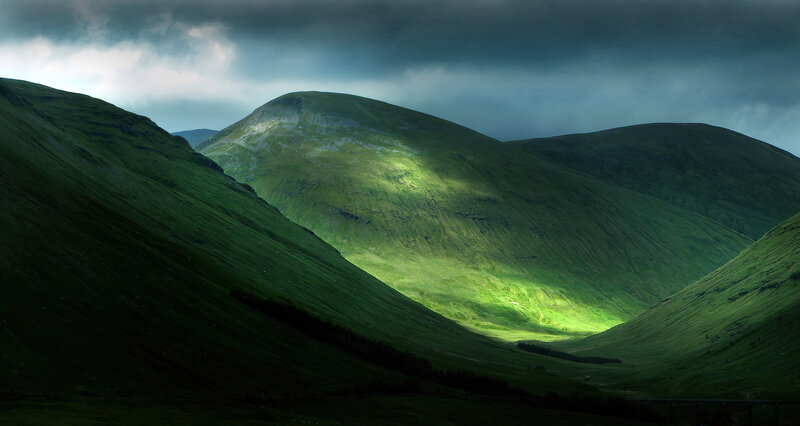 Green Hills in Valley
