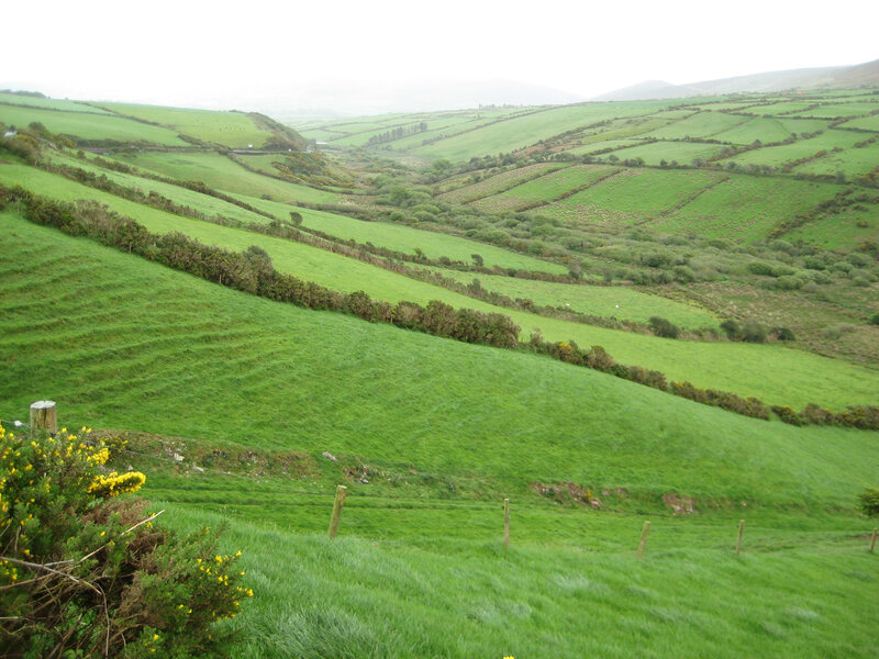 green hills of ireland