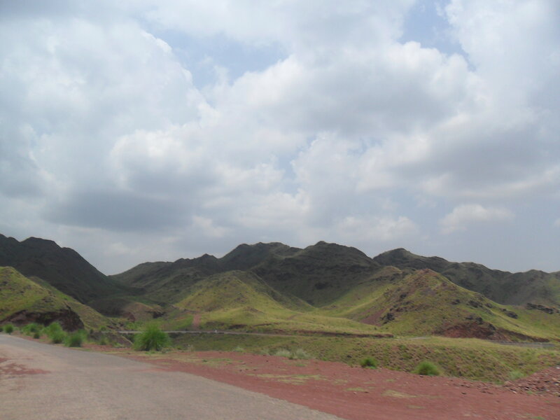 Green Hills under Cloudy Sky — Overcast
