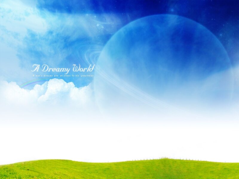 Green Hills under Planet