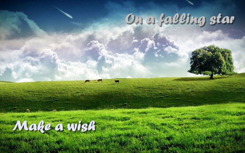 Green Hills with Cows — Serene