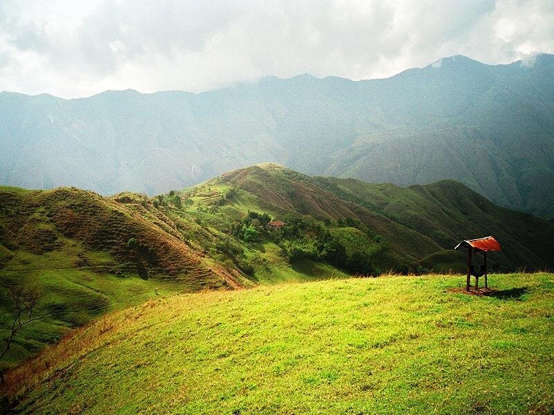 Green Hills with Mountain View