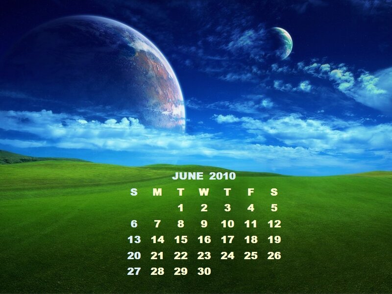 Green Hills with Planets