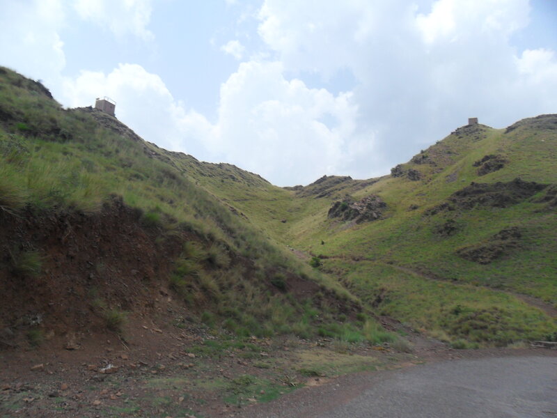 Green Hills with Towers