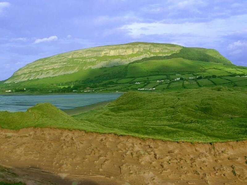 Green Hillside Landscape