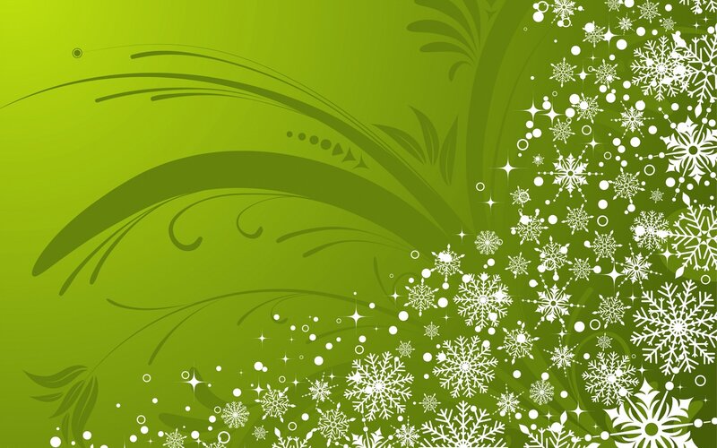 Green Holiday Background