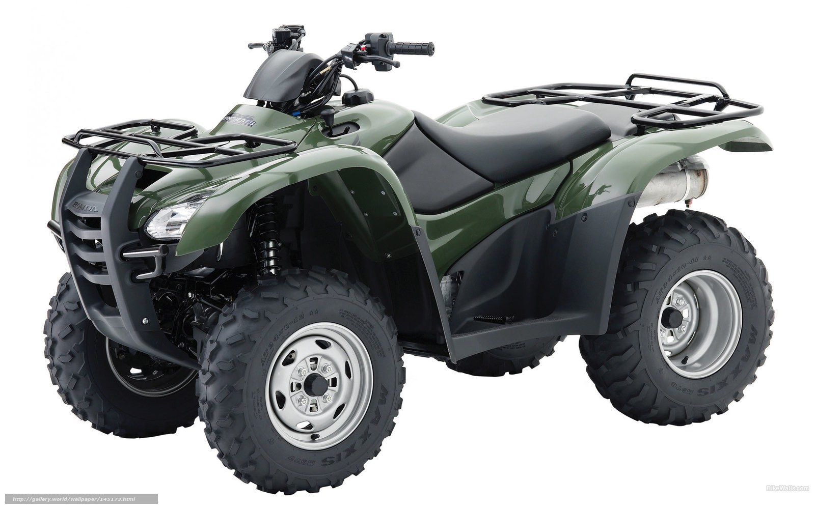 Green Honda ATV