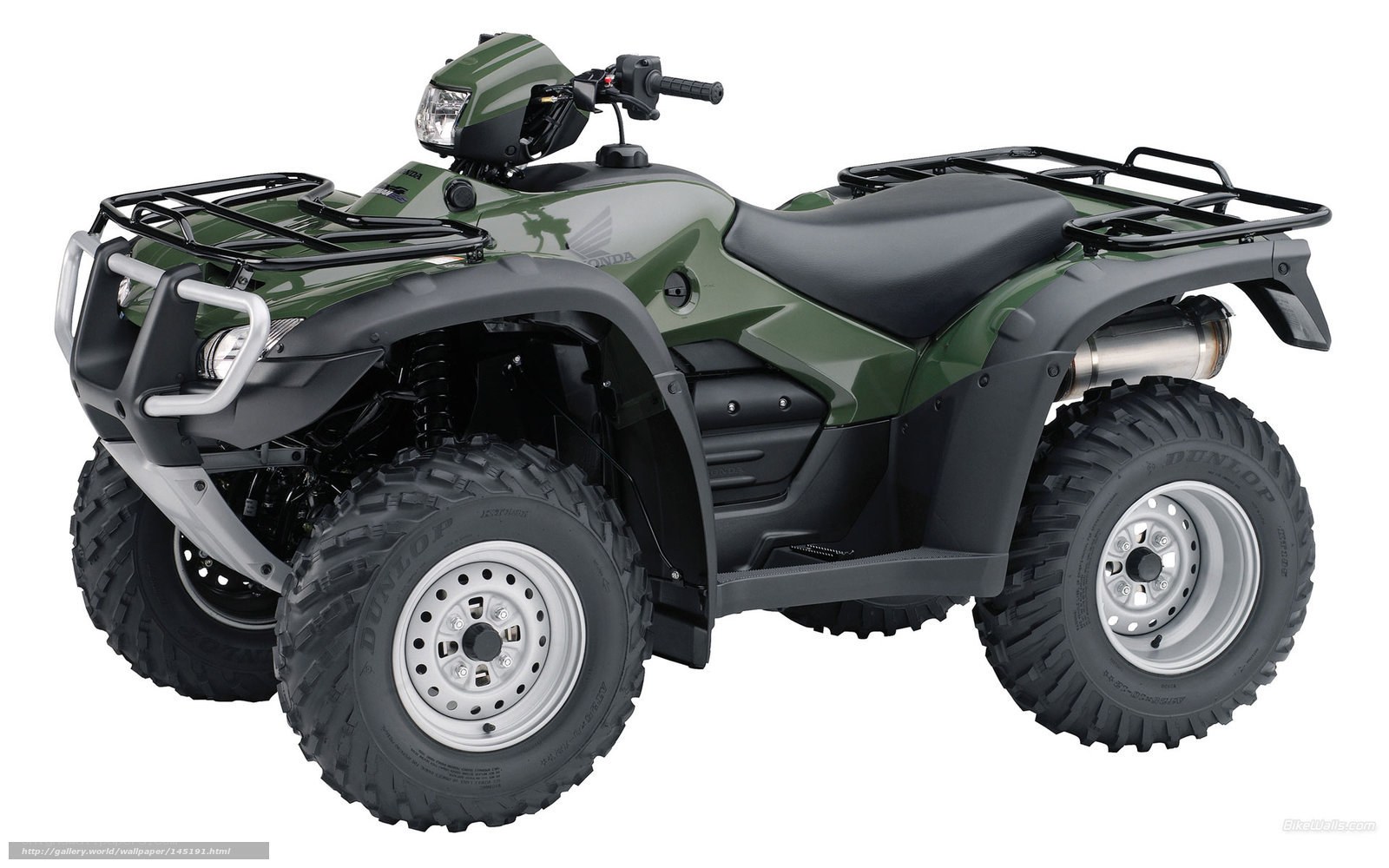 Green Honda ATV