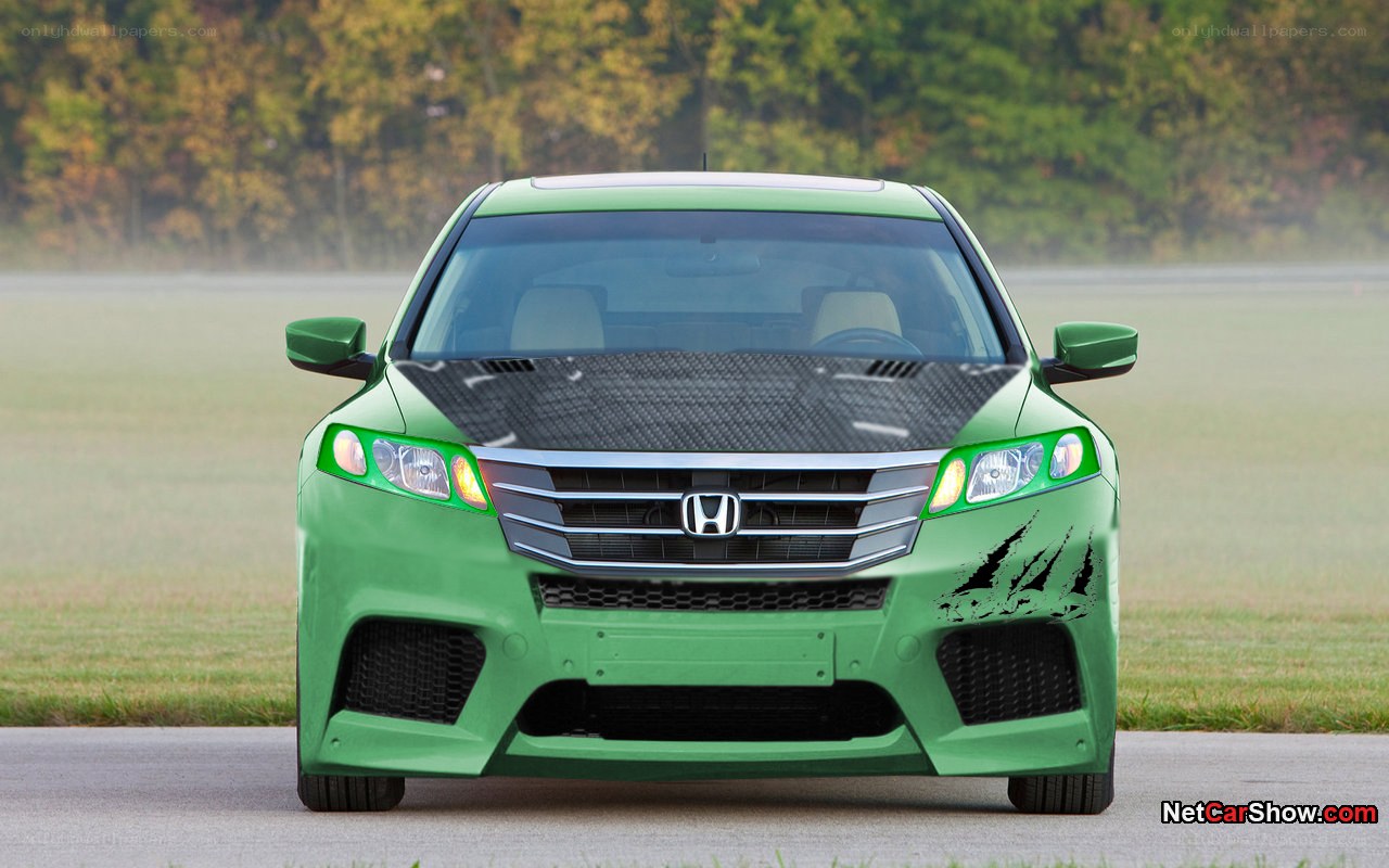 green honda civic concept
