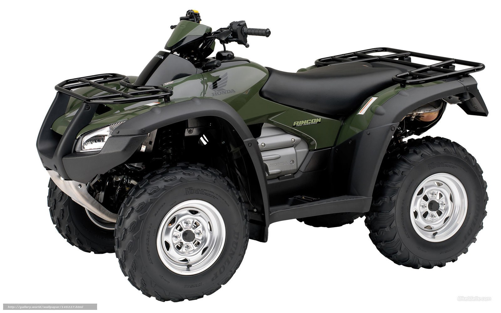 Green Honda Rincon ATV