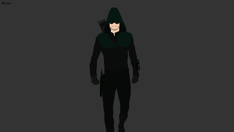 Green-hooded Archer — Black