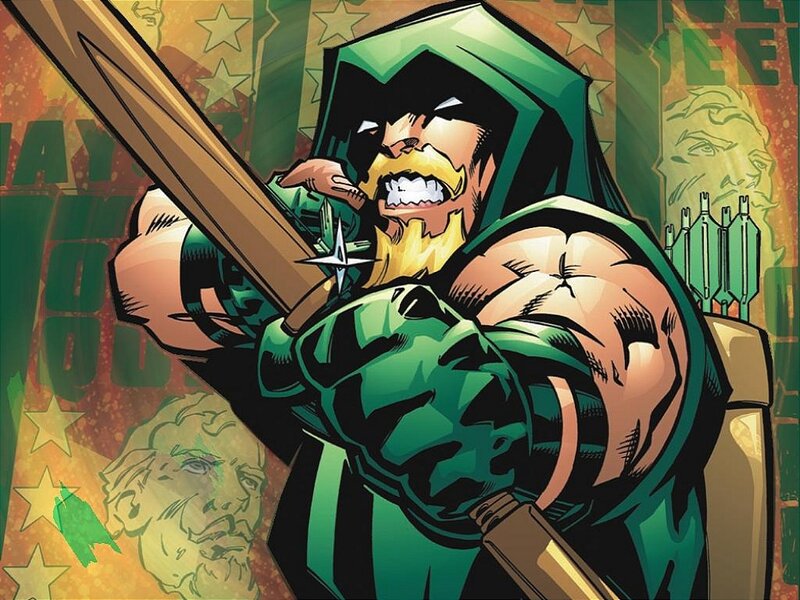 Green-hooded Archer — Green