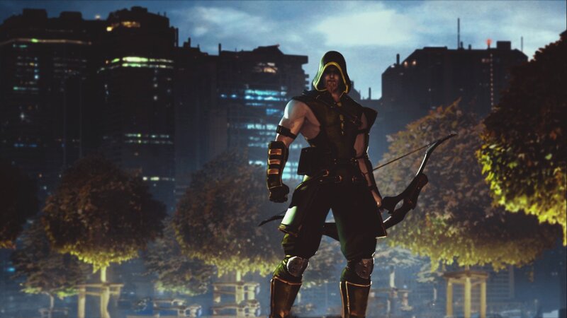 Green-hooded Archer