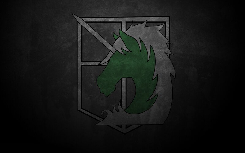 Green Horse Head Emblem