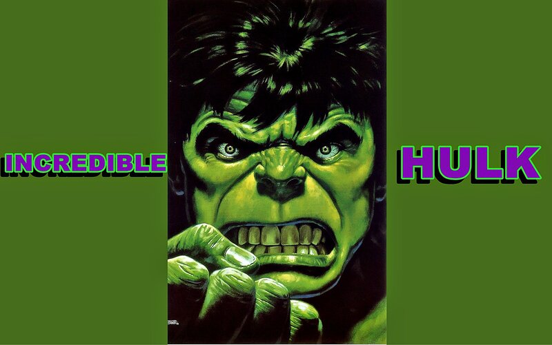 Green Hulk Character — Angry, Comic