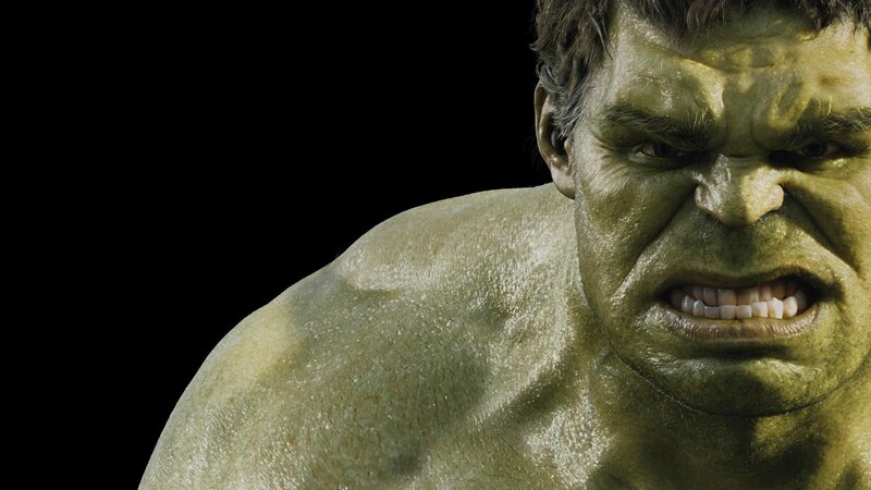 Green Hulk Character — Intense, Photograph