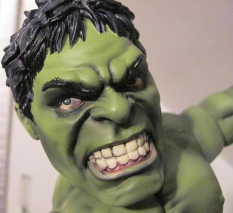 Green Hulk Figure