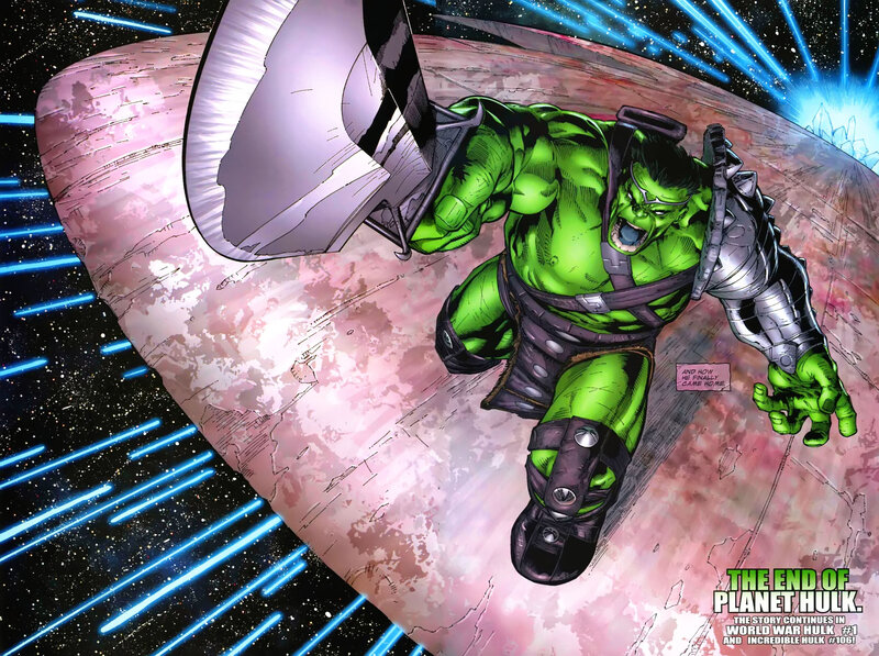 Green Hulk in Armor