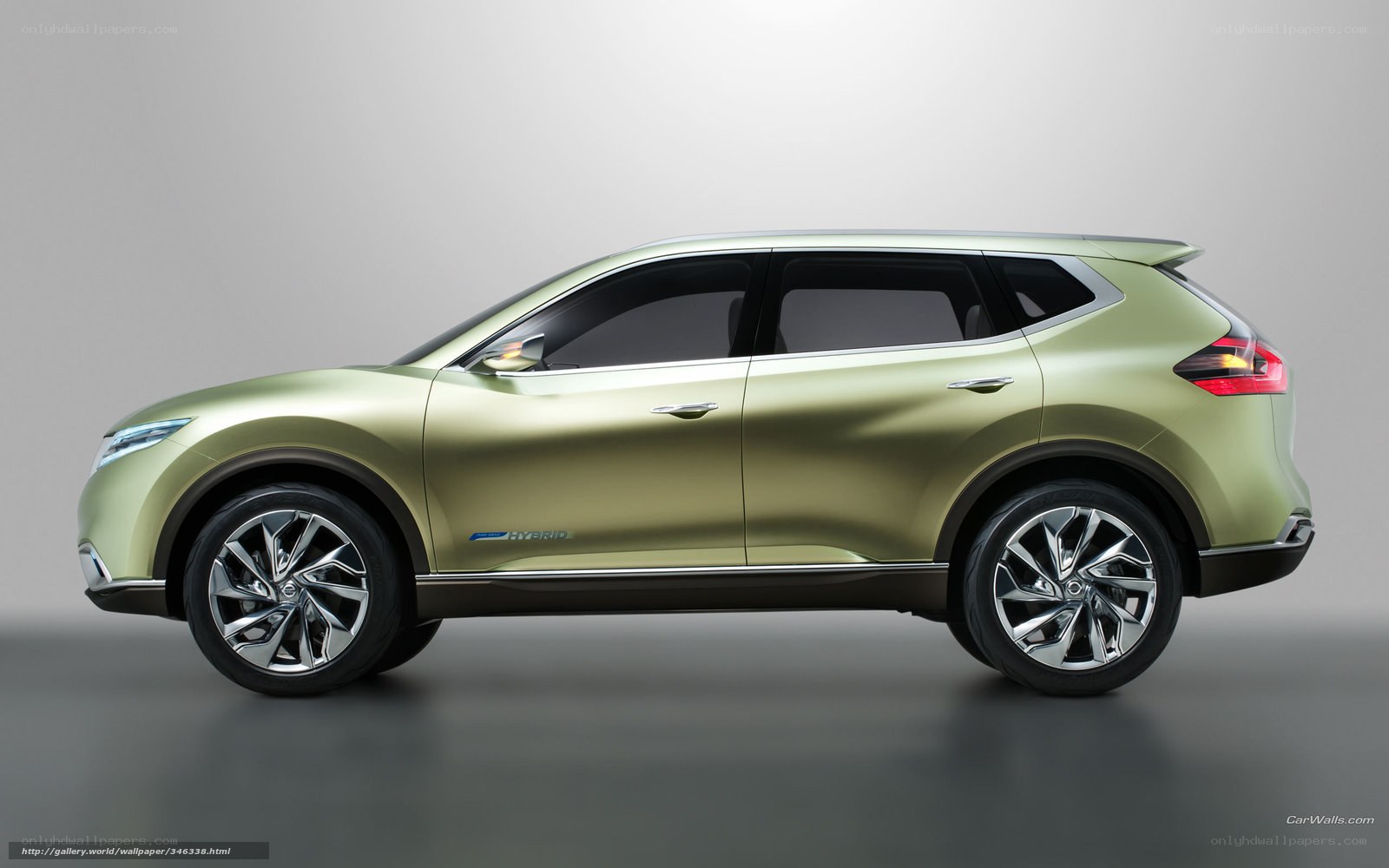 green hybrid SUV concept