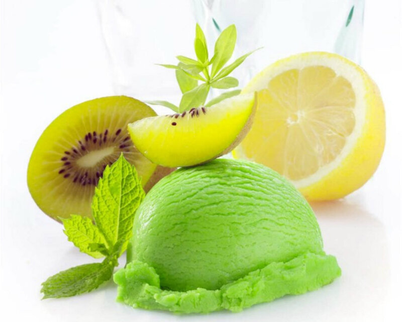 Green Ice Cream Scoop