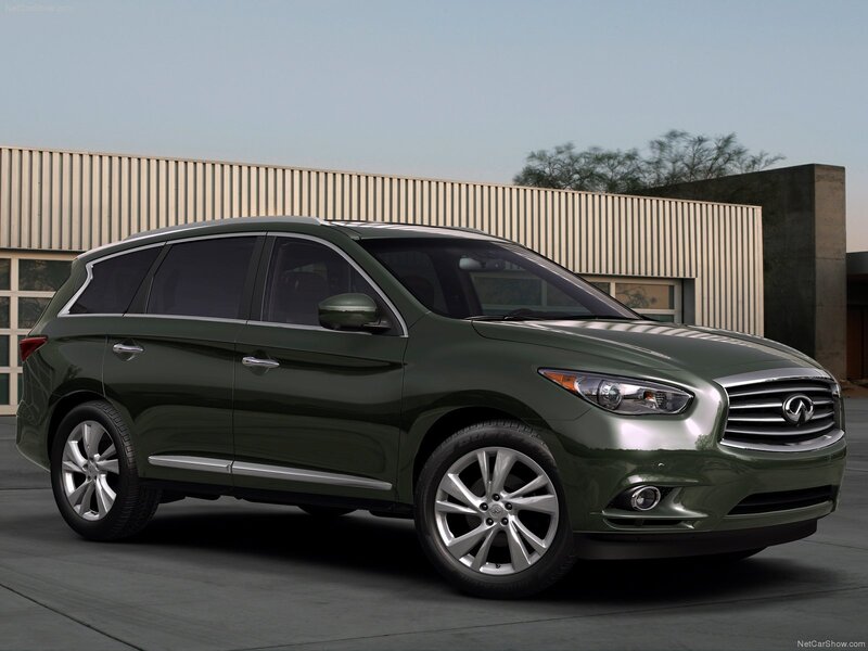 Green Infiniti Qx60 Suv