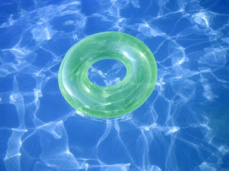Green Inflatable Ring