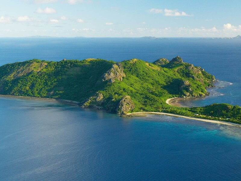 Green Island in Ocean