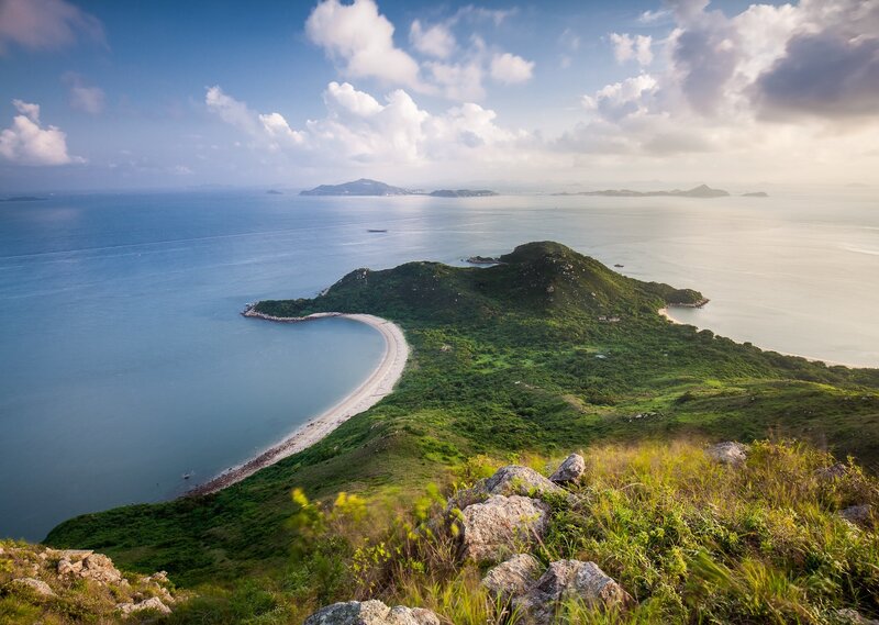 Green Island with Beach